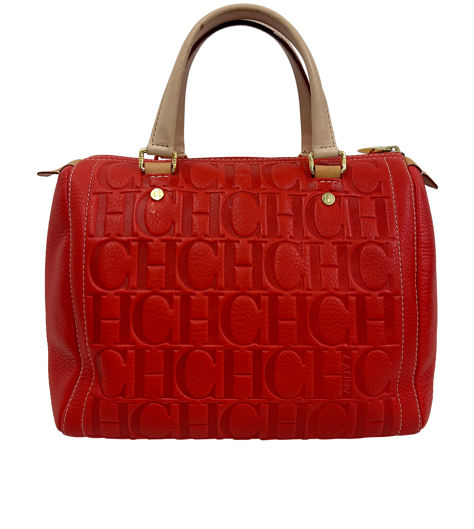 Andy7, 390&euro;, Bolso, Rojo, Animal - Piel, Vista trasera